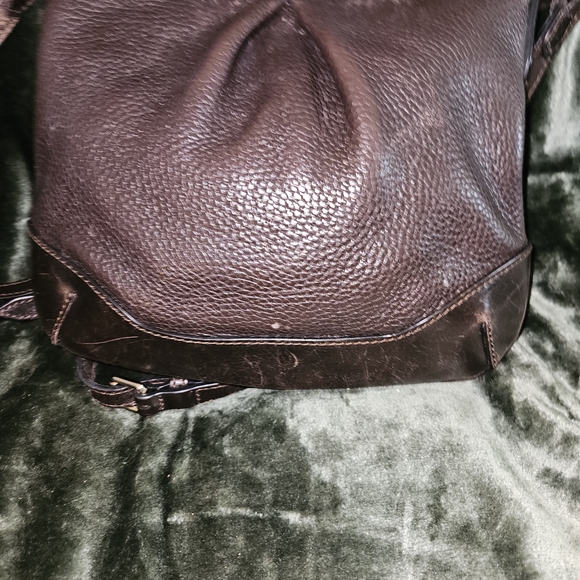 Burberry Brown Leather Crossbody Bag with Adjustable Strap - Picture 6 of 9